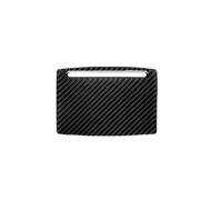 FDWPJYO For Audi A6 C7 2012-2018 Auto Water Cup Cover Panel Decorative Carbon Fiber Sticker Anti Scratch Change Car Interior Accessories