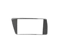 FDWPJYO For Audi Q5 2010-2017 Accessories Carbon Fiber Modification Interior Car Navigation Panel Trim Frame Decorative Cover Sticker