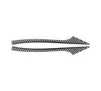 FDWPJYO For BMW 5 Series F10 2011-2017 GT5 F07 F01 2010-2015 Car Accessories Carbon Fiber Car Rearview Mirror Decoration Strip Stickers