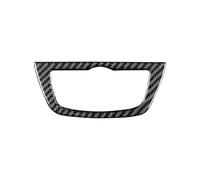 FDWPJYO For BMW 5 Series G30 2018-2022 Accessories Carbon Fiber Interior Car Headlight Switch Decoration Frame Trim Cover Stickers