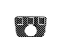 FDWPJYO For Dodge Charger 2015 2016 2017 2018 2019 2020 2021 2022 Carbon Fiber Center Console Back USB Knob Air Vent Panel Stickers Car