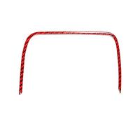 FDWPJYO For Mazda MX-5 ND Miata 2016-2022 MX5 Car USB Power Charge Panel Central Storage Frame Cover Sticker Interior Red Carbon Fiber