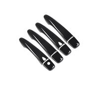 FDWPJYO Gloss Black Chrome Car Door Handle Cover Catch Cap Trim Molding For Nissan Maxima A36 2016 2017 2018 2019 2020 Accessories