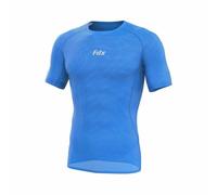 FDX Cool Mesh Base Layer Half Sleeve - Men’s Summer Cycling Mesh Top - Ultralight, Breathable, Anti-Odour Bicycle Skins Jersey - Under-Shirts for Running, Gym, Workout, Hiking (Blue, Small)