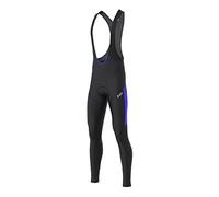 FDX Men’s Cycling Bib Tights 3D Pad Windproof Warm Roubaix Trouser Blu XL