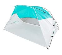 FE Active Pop Up Beach Shelter - Easy Set up Family Beach Tent Outdoor Sun Shelter Half Dome Canopy tent Adults & Kids Sun Shade for Camping, Hiking, Travel, Backpacking | Designed in California, USA