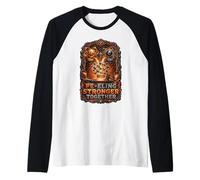 Fe-eling Stronger Together Elements Periodic Chart Pun Raglan Baseball Tee