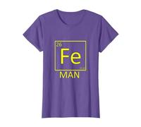 Fe Man Iron Man Funny Sciencewear T-Shirt