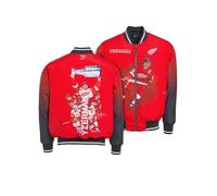 FE NHL Unisex-Adult Steve Yzerman Legends Reversible Bomber, Unisex Hockey Detroit Red Wings Jacket, Steve Yzerman Memorabilia, NHL Officially Licensed Gear, Recycled Fabrics, Red, X-Large