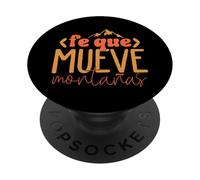 fe que mueve montañas, Poder de la creencia, Christian PopSockets Adhesive PopGrip