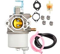 FE290 Carburetor + Fuel Filter+black fuel line for Carburetor Golf Cart Club Gas Car DS & Precedent Turf Carryall Kawasaki FE290 Engine Carb 1992-1997 1016438 1016439 1016440 1016441 1016478 17552 1
