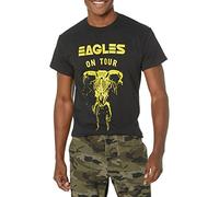 FEA Eagles on Tour Skull Mens T-Shirt, Black, XL