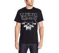 FEA Men's Danzig Adult Short Sleeve T-Shirt, Black, XL