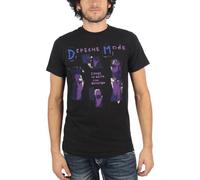 FEA Men's Depeche Mode Adult Short Sleeve T-Shirt - Black - XXL