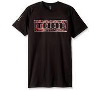 FEA Men's Tool Adult Short Sleeve T-Shirt, Black/Red Faces, S