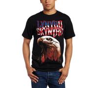 FEA Merchandising Men's Lynyrd Skynyrd Americana T-Shirt, Black, Large