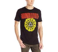 FEA Merchandising Men's Sound Garden Bad Motor Finger Lightweight T-Shirt, Black, Medium