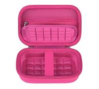 FEACAN Carrying Case for KODAK Printomatic Full-Color Instant Print Digital Camera, Portable Print Digital Camera Carrying Case, Compact Photo Printer Camera Travel Carrying Storage Bag Case, Rosered