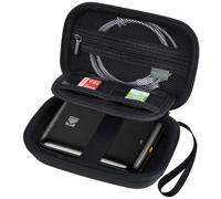 FEACAN Carrying Case for Kodak Step Instant Smartphone Photo Printer, Portable Mini Color Wireless Mobile Printer Carrying Case, Compact Photo Printer Travel Carrying Storage Bag Case, Black