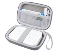 FEACAN Case for HP Sprocket 2x3 Instant Smartphone Photo Printer, Portable Color Wireless Mobile Printer Hard Carrying Case, Mini Handheld Photo Maker Bag, Built-in mesh Pocket (case only), Gray