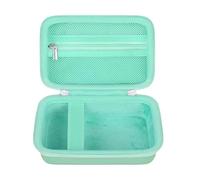 FEACAN Case for SUPVAN E10 Bluetooth Label Maker Machine, Lnkless Label Maker Portable Carrying Case, Mini Handheld Thermal Labels Printer Protective Bag, Mesh Pocket for Tapes (case only), Green