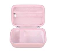 FEACAN Case for SUPVAN E10 Bluetooth Label Maker Machine, Lnkless Label Maker Portable Carrying Case, Mini Handheld Thermal Labels Printer Protective Bag, Mesh Pocket for Tapes (case only), Pink