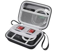 FEACAN Digital Camera Case for Kodak PIXPRO FZ55 / FZ45 / FZ53 / FZ43 16MP CMOS Sensor Digital Camera, Compact Vlogging Small Cameras Travel Carrying Storage Bag with SD Card Slots, Gray