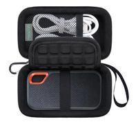 Feacan Hard Case for SanDisk Extreme/SanDisk Extreme Pro Portable External SSD Solid State Drive 500GB 1TB 2TB 4TB 8TB, Travel Case Protective Cover Storage Bag With SD card slot (Case Only), Black