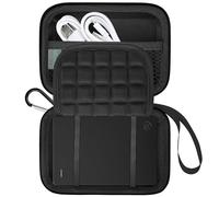 Feacan Hard Case for Seagate Portable External Hard Drive HDD/Seagate One Touch/Seagate Game Drive External Portable HDD 1TB 2TB 4TB 5TB USB 3.0, Hard EVA Travel Protective Case Storage Bag, Black