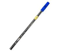 Feadog Brass D Irish Tin Penny Whistle (Blue Mouthpiece)