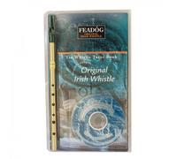 Feadog D Brass Tin Whistle With Tutor Book + CD