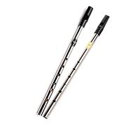 Feadog Set of 2 Whistle Nickel Key "D" and "C" and Tutor Book