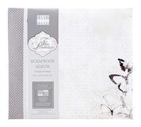 FEALB012 | The Promise Scrapbook Album 8" x 8" | 10 Inserts, 20 Pages | Snap-load Technology | Refillable | Acid, Lignin & PVC Free | For Scrapbooking, Memory Keeping, Photo Albums, Journaling