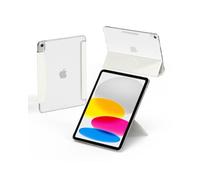 Feams for iPad (A16) 11th Generation Case 11 Inch 2025, iPad 10th Generation Case 10.9 Inch 2022, Y-Fold Standing Cover Translucent Back with Landscape Portrait Mode & Auto Wake/Sleep, Cream White