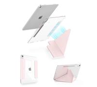 Feams Y Fold Folio for iPad Air 11 inch Case M3/M2 (2025/2024), iPad Air 5th/4th Gen 10.9 Inch 2022/2020, Y-Shaped Stand Magnetic Detachable Front Cover with Magnetic Clasp & Auto Sleep, Light Pink