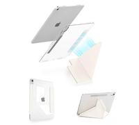 Feams Y Fold Folio for iPad Air 11 inch Case M3/M2 (2025/2024), iPad Air 5th/4th Gen 10.9 Inch 2022/2020, Y-Shaped Stand Magnetic Detachable Front Cover with Magnetic Clasp & Auto Sleep, Cream White