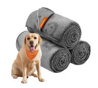 Feandrea 3-Pack Pet Blankets, Washable, L, 203 x 152 cm