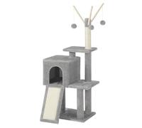 FEANDREA Cat Tree, Cat Tower for Indoor Cats, Kittens, Light Grey PCT143W01