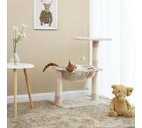 Feandrea Cats Climb Tree Steady Cat Tree With Plush And Soft Hammock