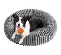 Feandrea Dog Bed, Extra Large Pet Bed with Soft Padding, 100 cm, Washable, Non-Slip, Dove Grey PGW306GD01