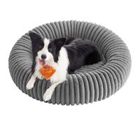 Feandrea Dog Bed, Extra Large Pet Bed with Soft Padding, 100 cm, Washable, Non-Slip, Dove Grey PGW306GD01