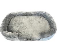 Feandrea Dog Bed Sofa, 122 x 85 x 20 cm, Grey PGW284G01