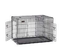 Feandrea Dog Cage with 2 Doors, 122 x 74.5 x 80.5 cm