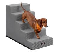 Feandrea Dog Steps, High-Density Foam, 4 Steps, 78 x 40 x 57 cm