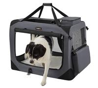 Pet Carrier Bag, Grey / 81 x 58 x 58 cm