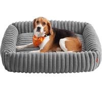 Feandrea Large Dog Sofa Bed, Soft Padding, Washable, 91 x 68 x 18 cm