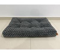 Feandrea PGW292GN01 Dog Bed Cushion for Medium Dogs, L, Soft Plush Mat, 95 x 60 cm, Fluffy Padding, Washable, Non-Slip, Slate Grey