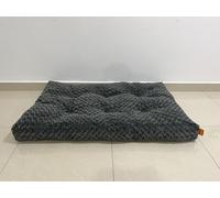 Feandrea PGW294GN01 Dog Bed Cushion for Large Dogs, XXL, Soft Plush Mat, 122 x 74 cm, Fluffy Padding, Washable, Non-Slip, Slate Grey