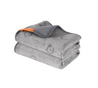 Feandrea Reusable Dog Training Pads, Washable, 2 Pack, 91 x 86 cm | Waterproof Dog Pee Pads Pet Mat, M, Leakproof, Non-Slip, for Dogs, Cats, Rabbits, Dove Grey, BASCO Collection PTD002G01