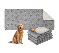 Feandrea Waterproof Dog Blanket for Large Dogs, 178 x 76 cm, Couch Cover for Pets, Sofa Protection, Machine Washable, Non-Slip Bottom, Quilted Design, Dove Grey PPB025G01